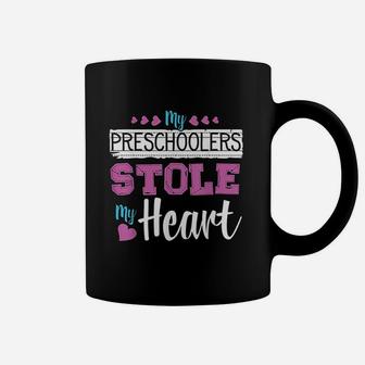 Funny Preschool Teacher Valentines Day Gift Coffee Mug - Seseable