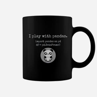 Funny Python Programming Panda Programmer Gift Coffee Mug - Seseable