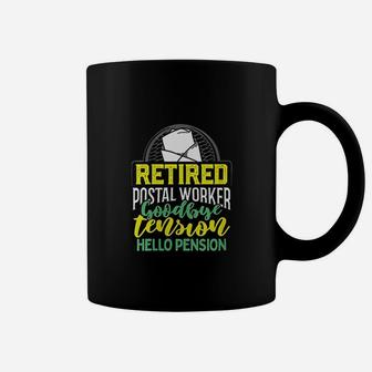 Funny Retirement Mailman Party Gifts Retired Postal Worker Coffee Mug - Seseable