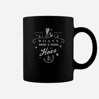 Funny Sailing Or Water Sports 'boats 'n Hoes' Coffee Mug - Seseable