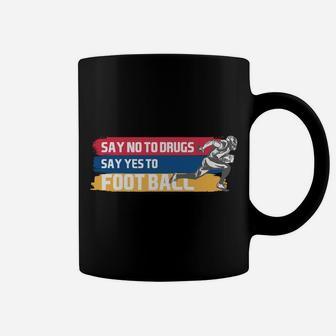 Funny Say Yes To Football Sport Gift For Players And Lovers Coffee Mug - Seseable
