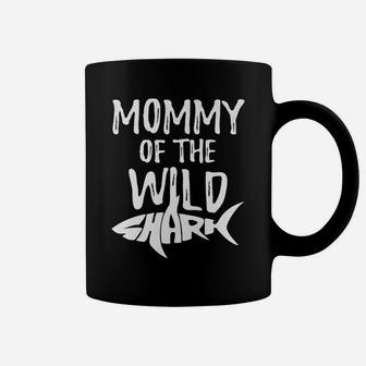 Funny Sharks Gifts For Mom Mommy Of The Wild Shark Coffee Mug - Seseable