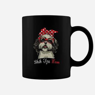 Funny Shih Tzu Mom For Shih Tzu Dog Lovers Coffee Mug - Seseable