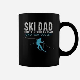 Funny Ski Dad Shirt - Skier Tshirt Gift For Men Coffee Mug - Seseable