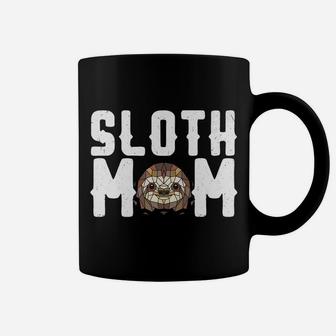 Funny Sloth Mom Mama Grandma Birthday Christmas Coffee Mug - Seseable