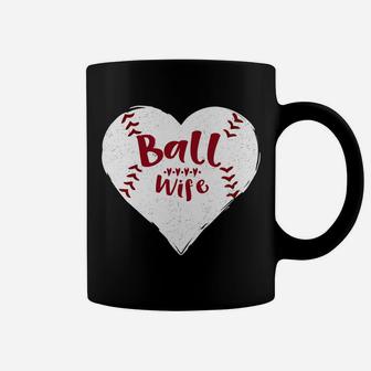 Funny Softball Wife Baseball Mothers Day Ideas Coffee Mug - Seseable
