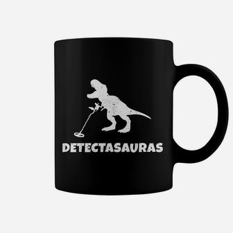 Funny T Rex Metal Detector Detecting Treasure Hunting Gift Coffee Mug - Seseable