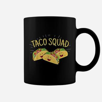 Funny Taco Squad Cute Mexican Food Lover Gift Coffee Mug - Seseable
