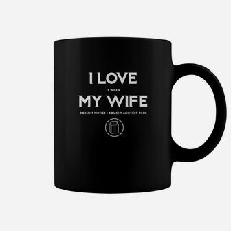 Funny Tcg Trading Card Game I Love My Wife Coffee Mug - Seseable