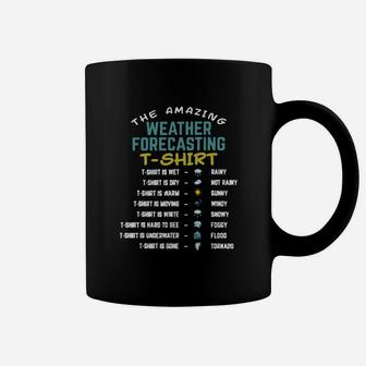 Funny The Amazing Weather Forecast Coffee Mug - Seseable