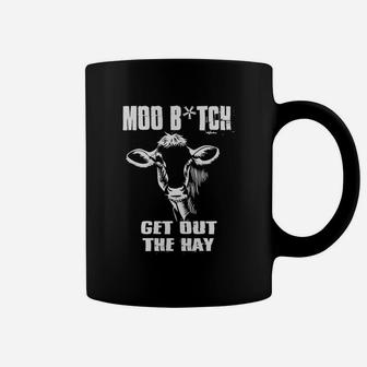 Funny Tshirt For Farmers Who Love Cows Coffee Mug - Seseable