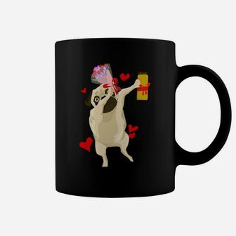 Funny Valentines Day Gifts For Him Dog Valentines Day Coffee Mug - Seseable