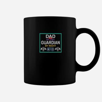 Funny Video Gaming Gift For Fathers Day Dad Gamer By Night Premium Coffee Mug - Seseable