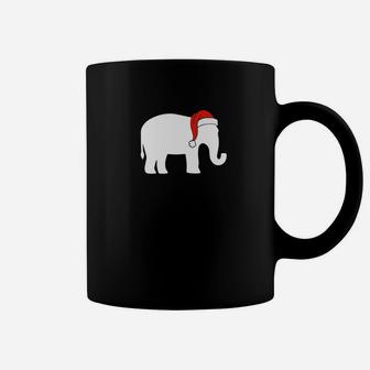 Funny White Elephant Christmas Gift Coffee Mug - Seseable