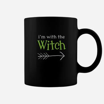 Funny Witch Couples Halloween Costume Husband Boyfriend Gift Coffee Mug - Seseable