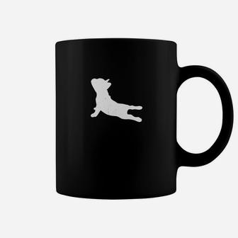Funny Yoga Bulldog Doing Yoga Coffee Mug - Seseable
