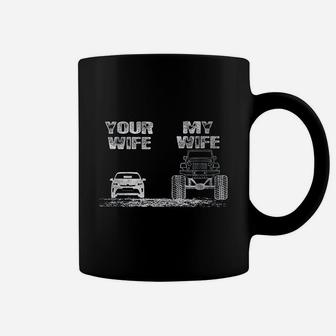 Funny Your Wife My Wife Vintage Offroad Coffee Mug - Seseable