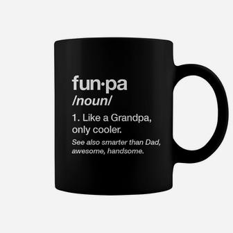Funpa Definition Funny Grandpa Gift Fathers Day Coffee Mug - Seseable