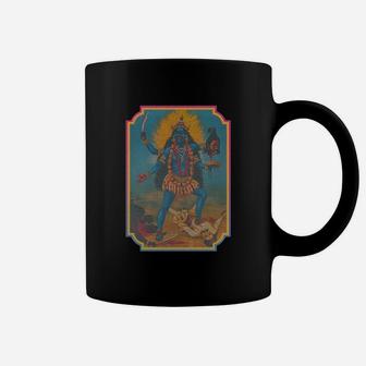 Fury Of The Warrior Goddess Kali Sweatshirt Coffee Mug - Seseable