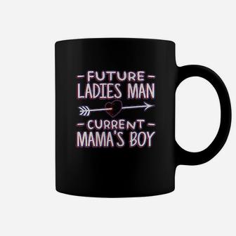 Future Ladies Man Current Mamas Boy Coffee Mug - Seseable