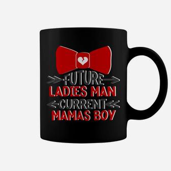 Future Ladies Man Current Mamas Boy Valentines Day Coffee Mug - Seseable