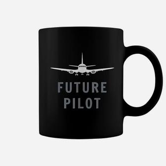 Future Pilot Airplane Pilot Aviation Gift Coffee Mug - Seseable
