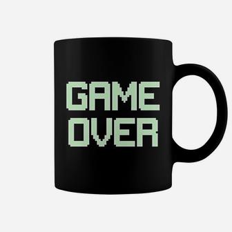 Game Over Retro Gaming Funny Video Gamer Outfits Coffee Mug - Seseable