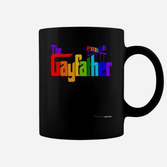 Gay Lgbt Pride Father Proud Dad Fathers Day Paren Coffee Mug - Seseable