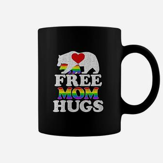 Gay Lgbt Pride Mama Bear For Women Free Mom Hugs Coffee Mug - Seseable