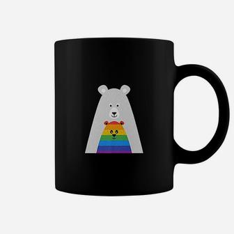 Gay Pride Mama And Baby Bear Coffee Mug - Seseable