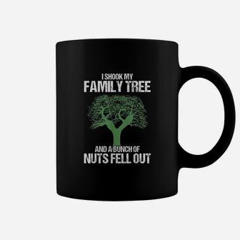 Genealogy Puns Genealogist I Shook My Family Tree Historian Coffee Mug - Seseable