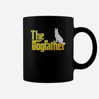 German Shepherd Dogfather T Shirt - German Shepherd Gifts Coffee Mug - Seseable