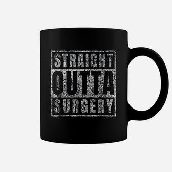 Get Well Soon Gifts Post Surgery Funny Straight Outta Coffee Mug - Seseable