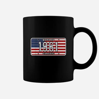 Gift For 60 Years Old Vintage Classic Car 1961 60th Birthday Coffee Mug - Seseable