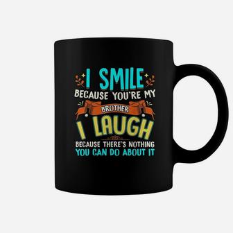 Gifts For Brother From Sister Funny Brother Coffee Mug - Seseable