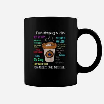 Gifts For Moms Busy Moms Bad Morning Coffee Mug - Seseable