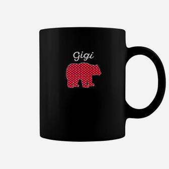 Gigi Bear Red Matching Family Pajama Gift Coffee Mug | Seseable CA