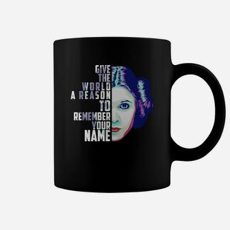 Give The World A Reason To Remember Your Name T Shirt Coffee Mug - Seseable