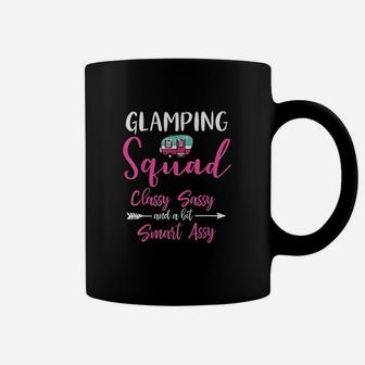 Glamping Squad Funny Matching Family Girls Camping Trip Coffee Mug - Seseable