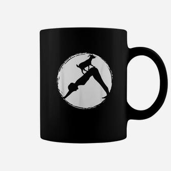 Goat Yoga Downward Dog Position - Yoga Student Or Teacher Coffee Mug - Seseable