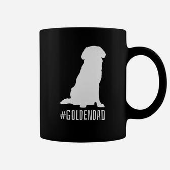 Golden Dad Golden Retriever For Men Coffee Mug - Seseable