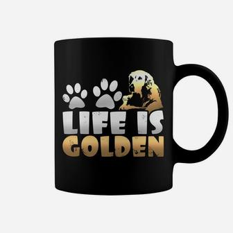 Golden Retriever Dog For Men Women Kids Girls Coffee Mug - Seseable