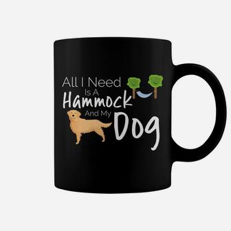 Golden Retriever Dog Hammock Camping Travel Coffee Mug - Seseable