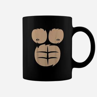 Gorilla Chest Halloween Costume Coffee Mug - Seseable