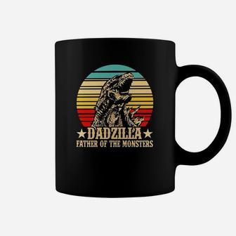 Gorilla Dadzilla Father Of The Monsters Vintage Funny Coffee Mug - Seseable