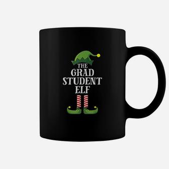 Grad Student Elf Matching Family Group Coffee Mug - Seseable