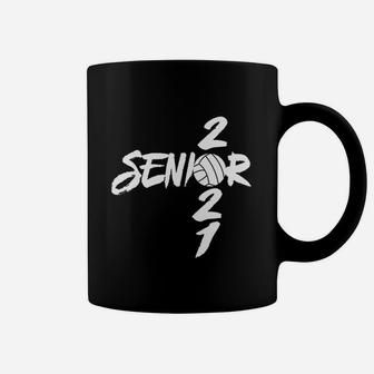 Graduating Class Of 2021 Senior Volleyball Team Player Coffee Mug - Seseable