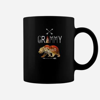 Grammy Bear Family Tribal Rustic Xmas Camping Coffee Mug - Seseable