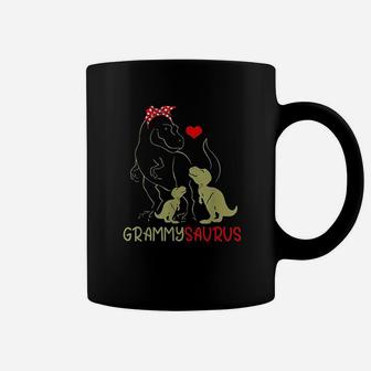 Grammysaurus T Rex Grammy Saurus Dinosaur Women Mom Coffee Mug - Seseable