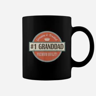 Granddad Funny Number 1 Vintage Coffee Mug - Seseable